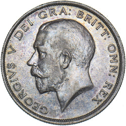 1918 Halfcrown - George V British Silver Coin - Nice