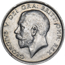 1918 Halfcrown - George V British Silver Coin - Nice