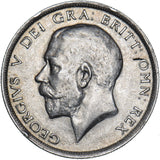 1918 Halfcrown - George V British Silver Coin - Nice