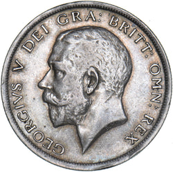 1919 Halfcrown - George V British Silver Coin - Nice