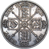 1887 Florin - Victoria British Silver Coin - Nice