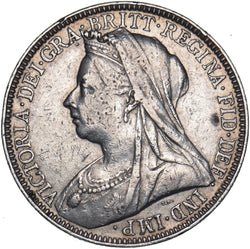 1897 Florin - Victoria British Silver Coin - Nice