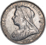 1897 Florin - Victoria British Silver Coin - Nice