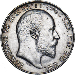 1902 Florin - Edward VII British Silver Coin - Nice