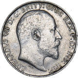1910 Florin - Edward VII British Silver Coin - Very Nice