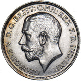1914 Florin - George V British Silver Coin - Very Nice
