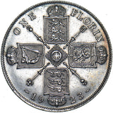 1923 Florin - George V British Silver Coin - Very Nice