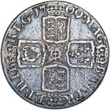 1709 Shilling - Anne British Silver Coin