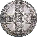 1711 Shilling - Anne British Silver Coin - Nice