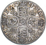 1714 Shilling - Anne British Silver Coin - Nice