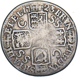 1723 SSC Shilling - George I British Silver Coin