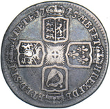 1745 LIMA Shilling - George II British Silver Coin