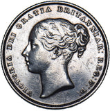 1842 Shilling - Victoria British Silver Coin