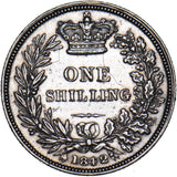 1842 Shilling - Victoria British Silver Coin