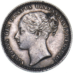 1871 Shilling - Victoria British Silver Coin - Very Nice