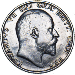 1902 Shilling - Edward VII British Silver Coin