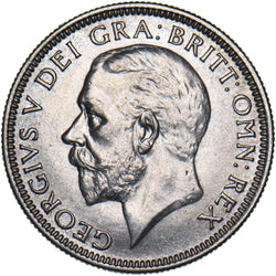 1935 Shilling - George V British Silver Coin - Very Nice