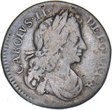 1684 Sixpence - Charles II British Silver Coin