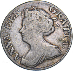 1711 Sixpence - Anne British Silver Coin