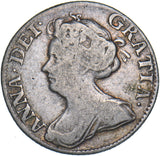 1711 Sixpence - Anne British Silver Coin