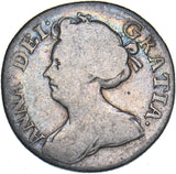 1711 Sixpence - Anne British Silver Coin