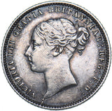 1873 Sixpence (Die no. 60.) - Victoria British Silver Coin - Nice