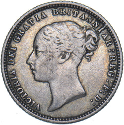 1873 Sixpence (Die no. 32) - Victoria British Silver Coin