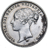 1875 Sixpence (Die no. 1) - Victoria British Silver Coin - Nice