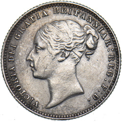 1875 Sixpence (Die no. 25) - Victoria British Silver Coin - Nice