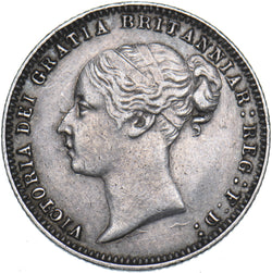 1878 Sixpence (Die no. 35) - Victoria British Silver Coin - Nice