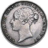 1878 Sixpence (Die no. 35) - Victoria British Silver Coin - Nice