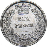 1883 Sixpence - Victoria British Silver Coin - Nice