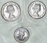 1985 Part Maundy Set - Elizabeth II British Silver Coins - Superb