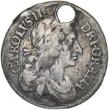 1679 Maundy Fourpence - Charles II British Silver Coin