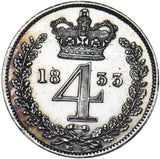 1833 Maundy Fourpence - William IV British Silver Coin - Nice