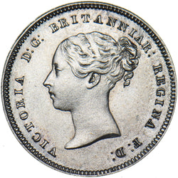 1838 Maundy Fourpence - Victoria British Silver Coin - Very Nice