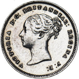1863 Maundy Fourpence - Victoria British Silver Coin - Nice