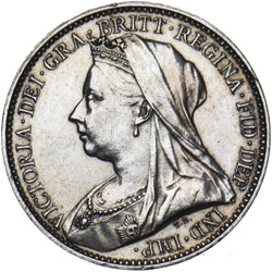 1896 Maundy Fourpence - Victoria British Silver Coin - Nice