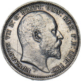 1906 Maundy Fourpence - Edward VII British Silver Coin - Nice