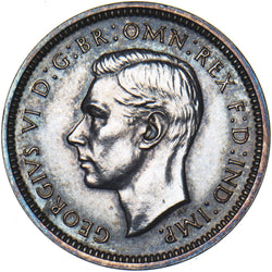 1948 Maundy Fourpence - George VI British Silver Coin - Very Nice