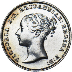1842 Groat (Fourpence) - Victoria British Silver Coin - Nice