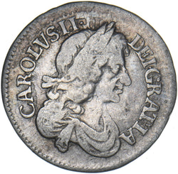 1679 Threepence - Charles II British Silver Coin - Nice