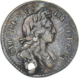 1699 Threepence - William III British Silver Coin