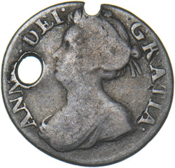 1706 Threepence - Anne British Silver Coin