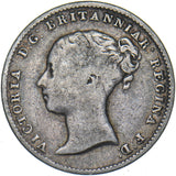 1840 Threepence - Victoria British Silver Coin