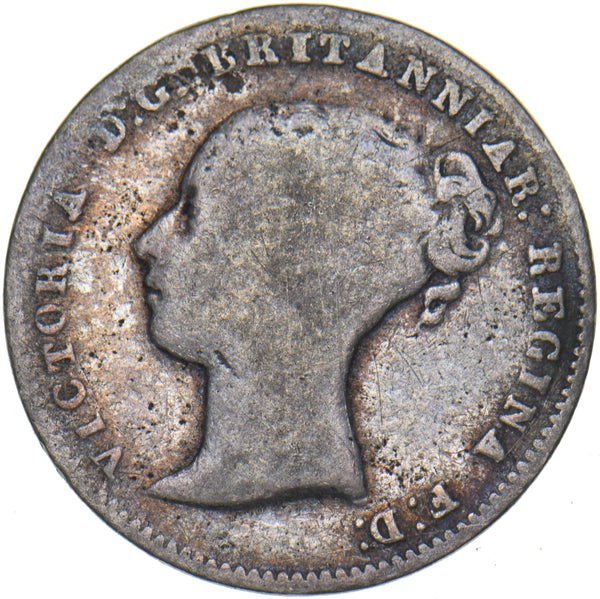 1844 Threepence - Victoria British Silver Coin