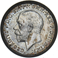 1927 Threepence (Impaired Proof) - George V British Silver Coin - Nice