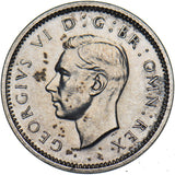 1937 Proof Silver Threepence - George VI British Coin - Very Nice