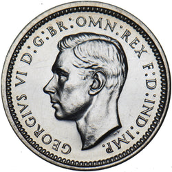 1948 Threepence - George VI British Silver Coin - Very Nice