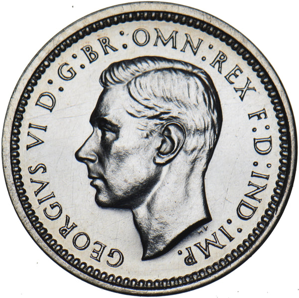 1948 Maundy Threepence - George VI British Silver Coin - Very Nice